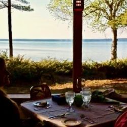 Lakeview Dinner and Sunset at Beaver Island Lodge